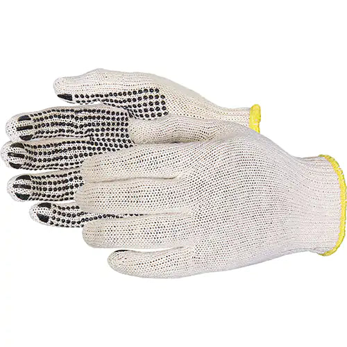 Sure Grip® PVC-Dotted Economy Knit Gloves Large - SQD/L