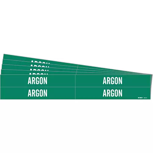 "Argon" Pipe Markers - 7015-4-PK