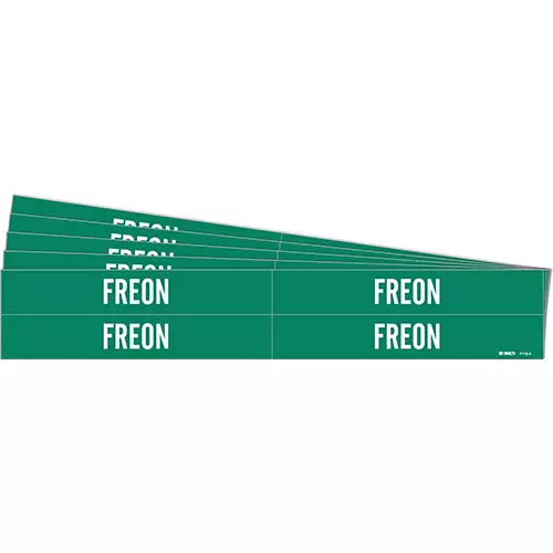 "Freon" Pipe Markers - 7112-4-PK