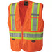 Pioneer® Tear-Away Vest with Mesh Back Large - V1021150-L