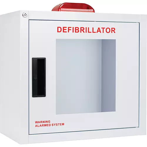 Standard Large AED Cabinet with Alarm & Strobe - SHC002