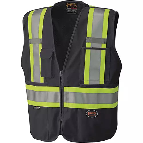 Tear-Away Safety Mesh-Back Vest Small - V1021170-S