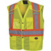 Drop-Shoulder Safety Vest with Snaps Small/Medium - V102196A-S/M