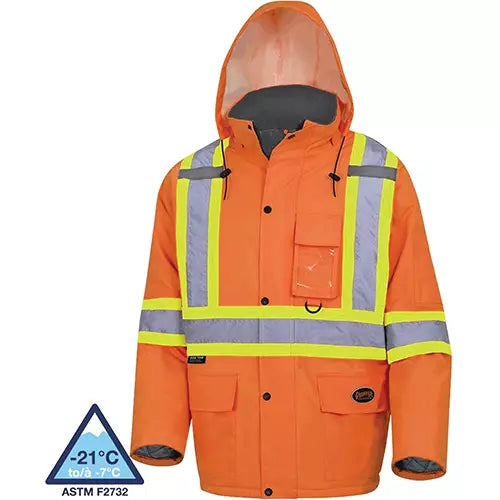 Waterproof Quilted Safety Parka Medium - V1150150-M