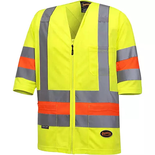 Short-Sleeved Quebec Traffic Control Shirt Medium - V1190960-M