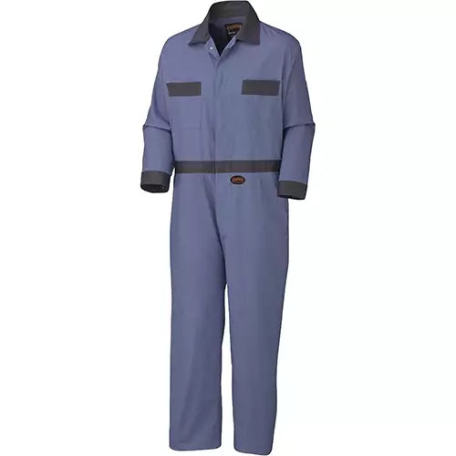 Coveralls with Concealed Brass Buttons 42 - V2010110-42