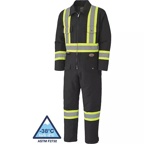 Quilted Duck Coveralls Large - V206097A-L