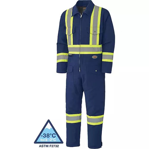 Quilted Duck Coveralls Large - V206098A-L