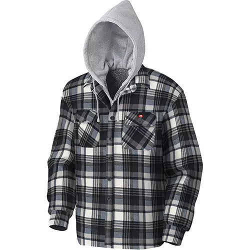 Quilted Hooded Shirt X-Small - V3080396-XS