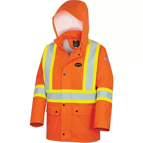 High-Visibility FR Waterproof Safety Jacket 3X-Large - V3520550-3XL