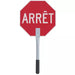 Traffic Stop/Slow Paddle - French - V6020840-O/S