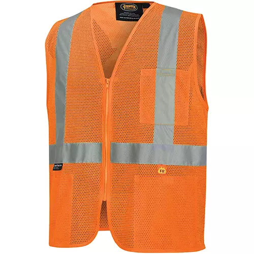 Flame-Resistant Mesh Safety Vest Medium - V2510950-M