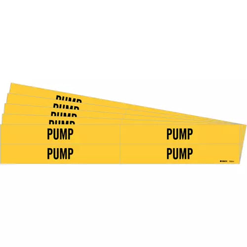 "Pump" Pipe Markers - 7228-4-PK