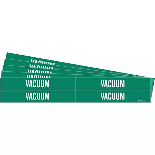 "Vacuum" Pipe Markers - 7292-4-PK