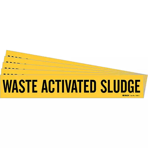 "Waste Activated Sludge" Marker - 7300-1-PK