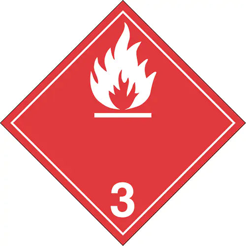 Flammable Liquids TDG Placard - TT300PS