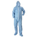 Pyrolon® Plus 2 FR Hooded Coveralls With Boots Medium - 7414B-MD