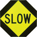 Double-Sided "Stop/Slow" Traffic Control Sign - 03-858ON