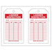 Inspection Record Tags - 86503