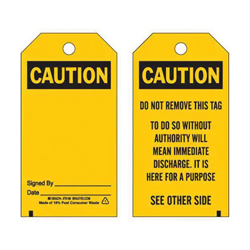 Accident Prevention Tags - 76168