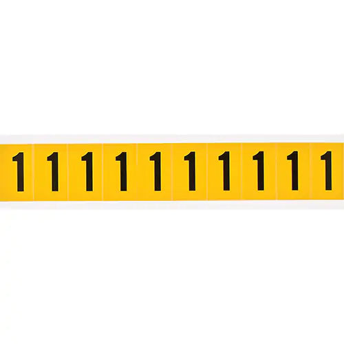 Individual Number and Letter Labels - 1530-1