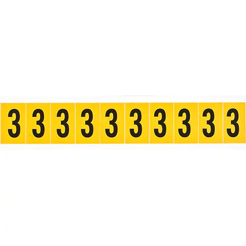 Individual Number and Letter Labels - 1530-3