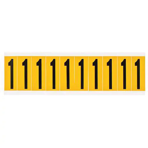 Individual Number and Letter Labels - 1534-1