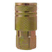 Quick Couplers - 1/4" Industrial, One Way Shut-Off - Manual Couplers 1/4" (F) NPT - 20.842