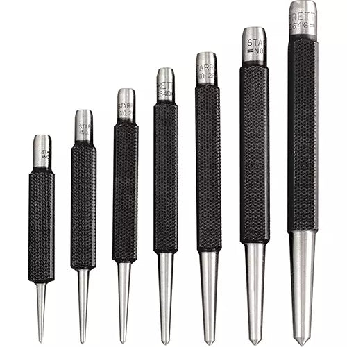 7-Piece Centre Punches With Square Shank - S264WB