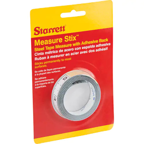 Measure Stix™ Steel Measuring Tape with Adhesive Backing - 66634