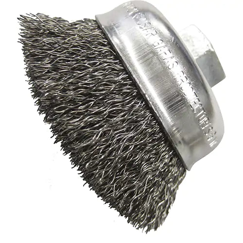 4" Crimped Wire Wheel Cup Brushes 5/8"-11 - P404