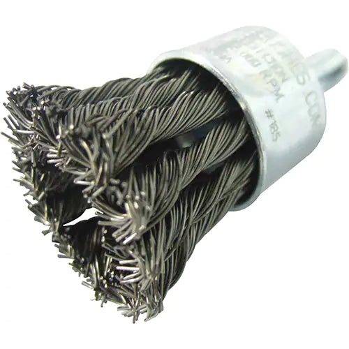 Knotted Wire End Brushes 1/4" - 185