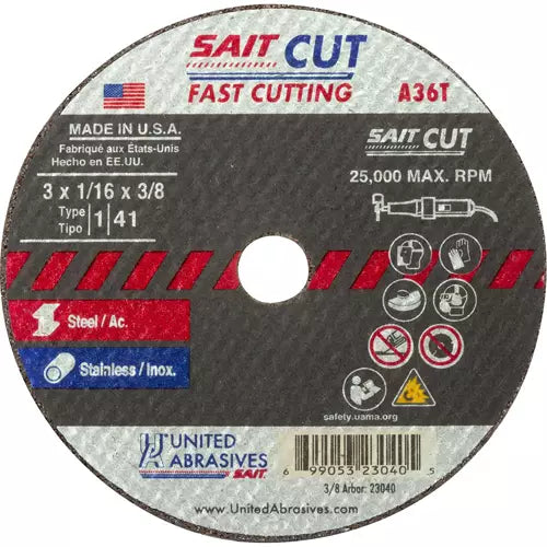 Cut-Off Wheel (A36T) 3/8" - 23069