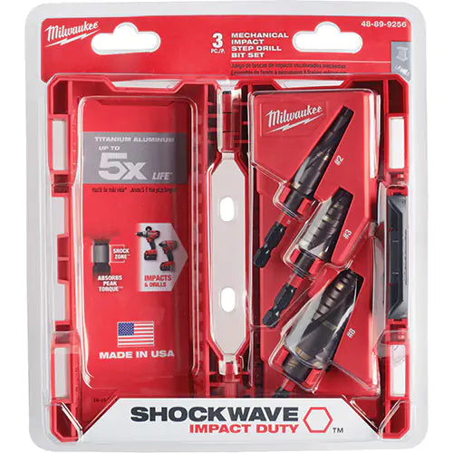 Shockwave™ Impact Duty™ Step Drill Bit Set - 48-89-9256