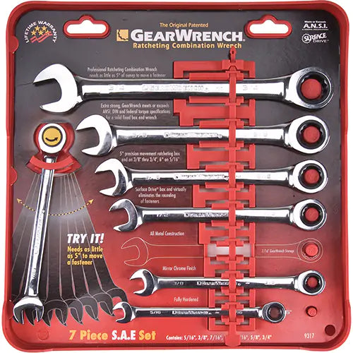Wrench Set Imperial - 9317