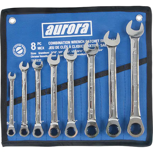 Fixed Head Wrench Set Imperial - TEQ832