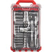 Ratchet & Socket Set with Packout™ Low-Profile Compact Organizer 3/8" - 48-22-9482
