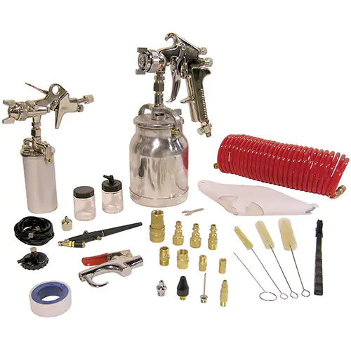 43-Pc. Spray Gun Kits - 8195