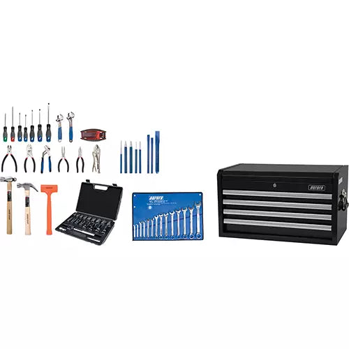 Starter Tool Set with Steel Chest - TLV421