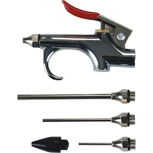 Blow Gun Kit with 5 Interchangeable Tips - TLZ147