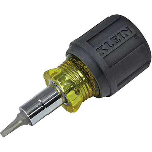 Stubby Multi-Bit Screw Driver With Sq.Recess - 32562