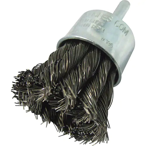 Knotted Wire End Brushes 1/4" - 186