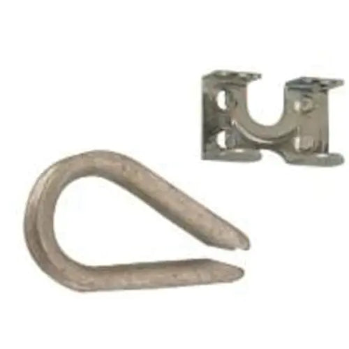 Wire Rope Thimble And Rope Clamp - B7679035