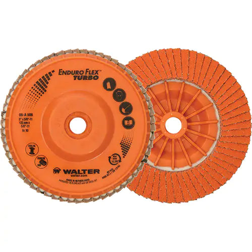 Enduro-Flex Turbo™ Flap Disc 5/8"-11 - 06A508