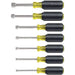7-Pc Cushion Grip Nut Driver Sets-3" SHAFTS 3/16" - 1/2" - 631
