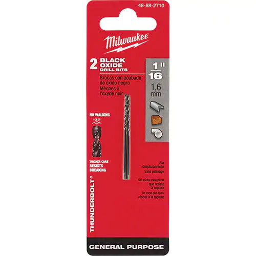 Thunderbolt® Jobber Length Drill Bit 1/16" - 48-89-2710