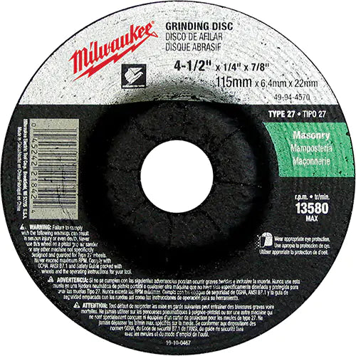 Grinding Wheel 7/8" - 49-94-4570