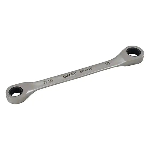 Double Box End Gear Ratcheting Wrench 5/16" x 3/8" - 561012