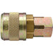 Quick Couplers - 1/4" Industrial, One Way Shut-Off - Automatic Couplers 1/4" (F) NPT - 20.444