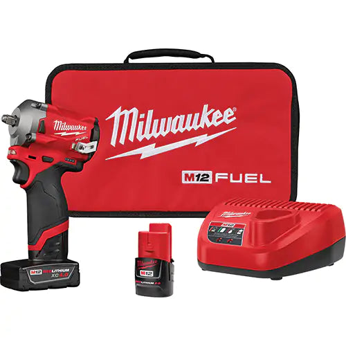M12 Fuel™ Stubby Impact Wrench Kit 3/8" - 2554-22